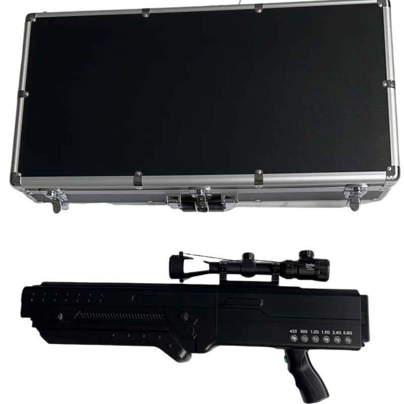  凌源手持便携式枪型低空防御反制六通道A型