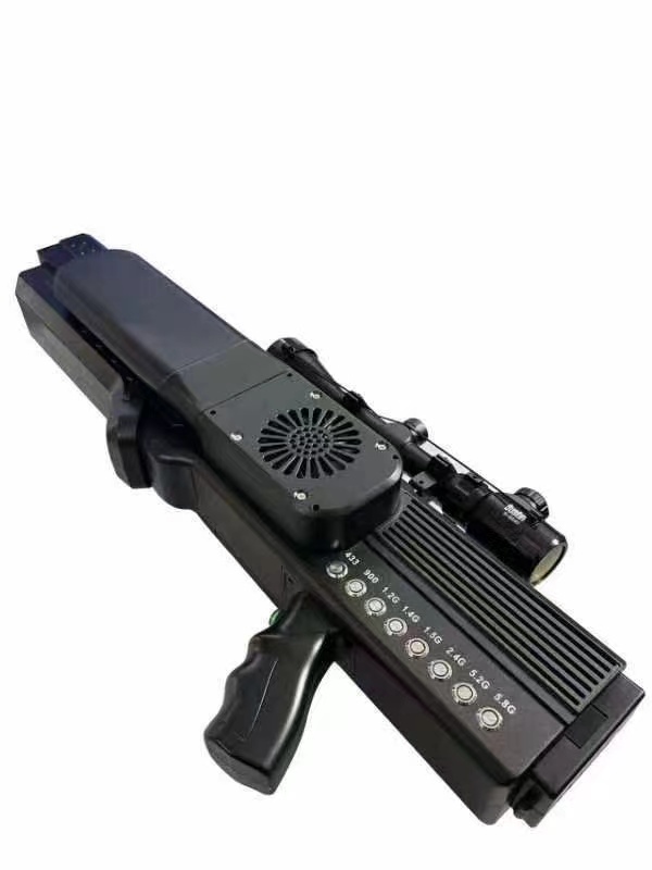  凌源手持便携式枪型低空防御反制八通道